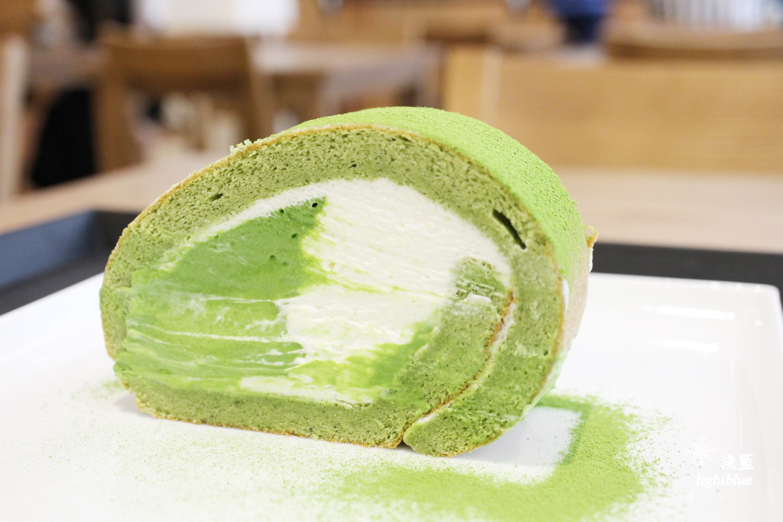 [ 忠孝復興站美食 ] 淺藍 × Matcha one忠孝店～忠孝店限定二年坂抹茶慕斯、抹茶格子鬆餅