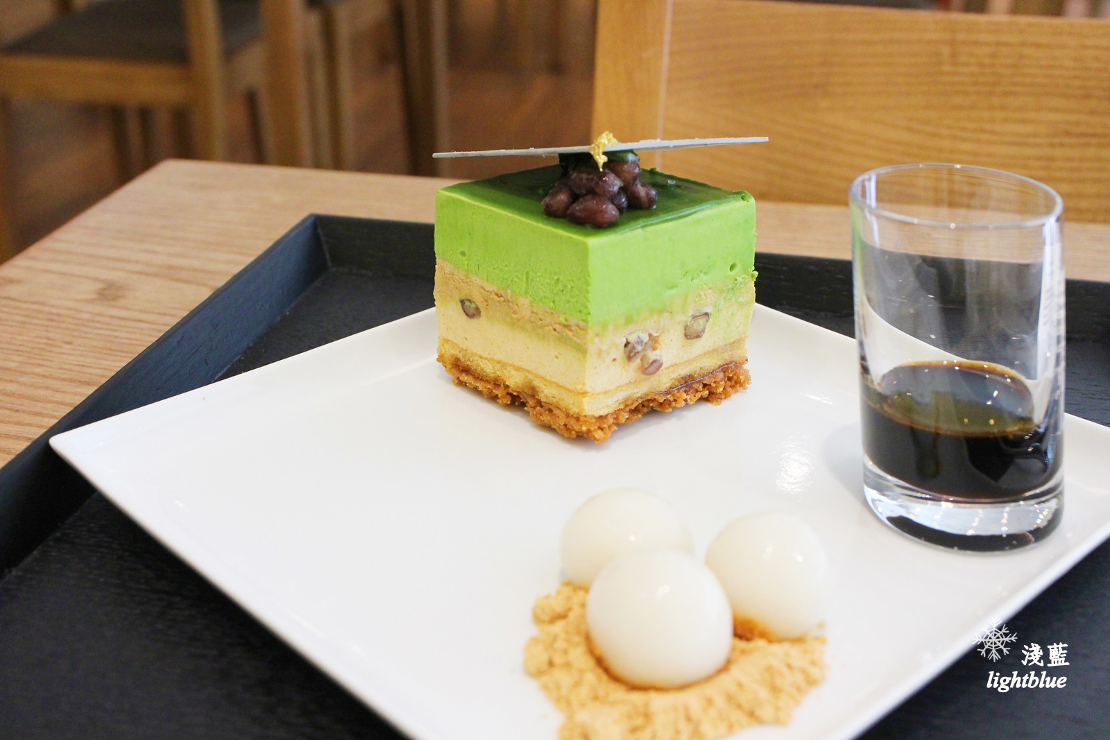 [ 忠孝復興站美食 ] 淺藍 × Matcha one忠孝店～忠孝店限定二年坂抹茶慕斯、抹茶格子鬆餅