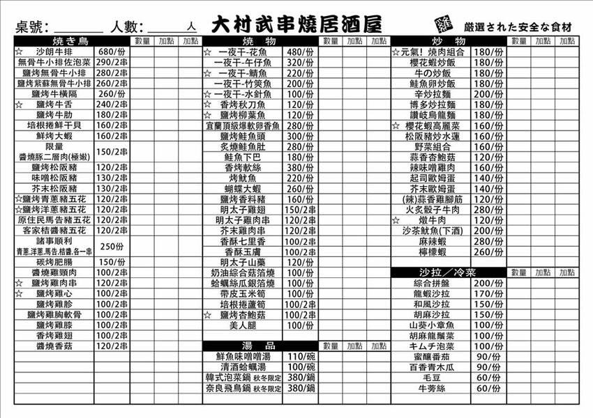 【新竹美食】大村武串燒居酒屋～百年日式木建築特色居酒屋，濃濃的日式氛圍小酌聚會首選