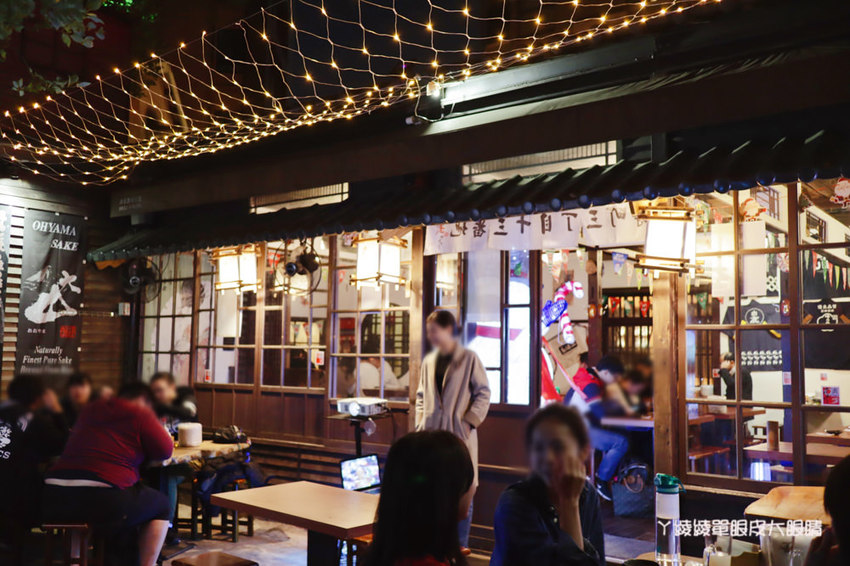 新竹居酒屋推薦大村武串燒居酒屋!護城河邊美到翻的日式老宅,穿越時空享受懷舊氛圍吃美食喝酒