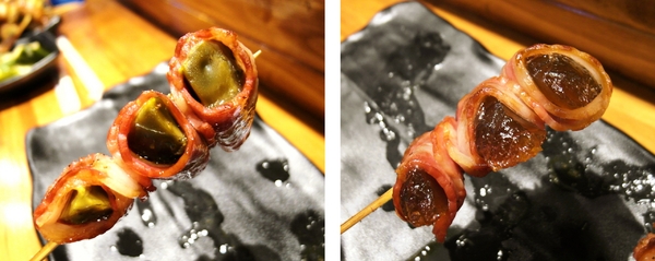 嚞醬串燒-復活節島20號站：〖台中│美食〗嚞醬串燒-復活節島20號站 ❤ 逢甲美味串燒再一發!!位於星享道酒店旁，貨櫃屋設計，戶外用餐區，激推薄鹽鯖魚／豬肉金針菇／鹽烤饅頭+起司!!