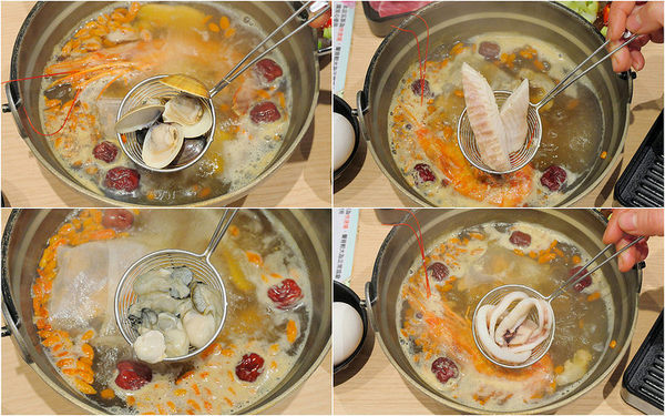 大樂鍋精緻鍋物專賣店：大樂鍋精緻鍋物：肉多多鍋喜燒一鍋兩吃再加三份肉盤大滿足！打卡再送豬肉盤好划算！燒酒海陸鍋一次7種海鮮加肉品豐盛推薦！