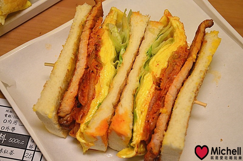 台北士林【兔司兔司碳烤三明治專賣】