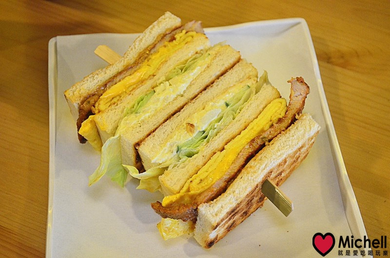 台北士林【兔司兔司碳烤三明治專賣】