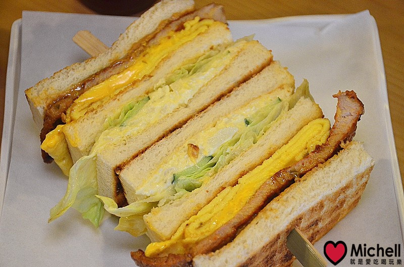 台北士林【兔司兔司碳烤三明治專賣】