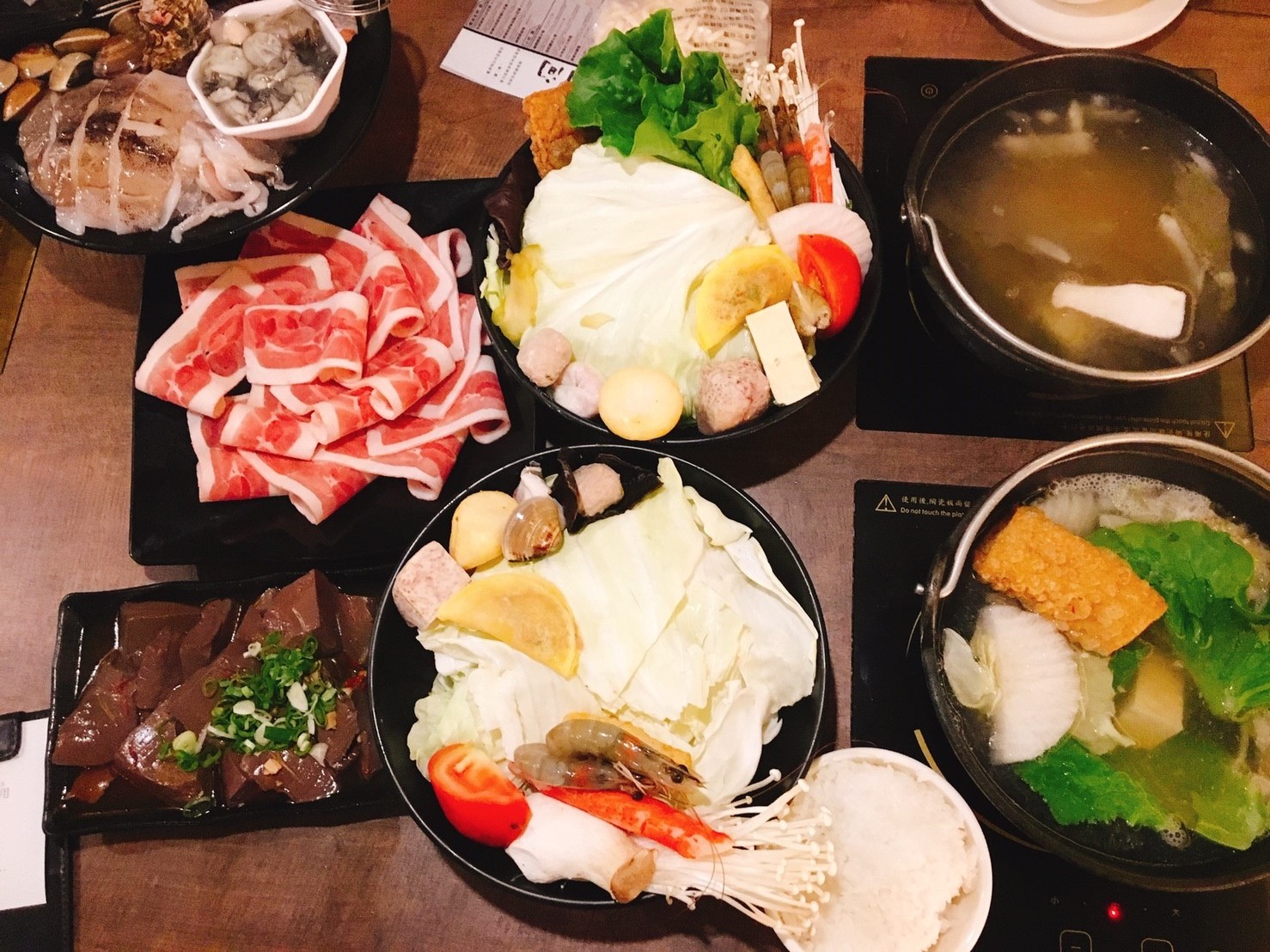 【台中】大里 竹間精緻鍋物 從基隆來的超新鮮海鮮 開始全省開店拓展