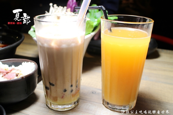 夏部Shabu壽喜燒(台北京華城)：松山新開幕火鍋吃到飽『夏部Shabu壽喜燒-台北京華城店』現調手搖飲料/花東新鮮無污染野菜