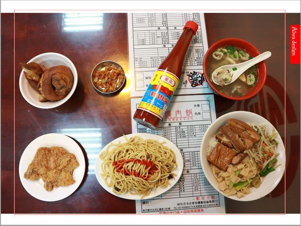 【竹北美食週記】爆師傅爌肉飯，道地的台中口味，吃粗飽的早午餐，熟悉的家常菜料理-20.jpg