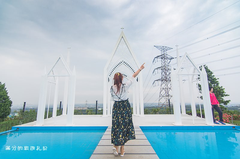 新竹湖口景點》夏季三角景觀咖啡廳 2017湖口夜景新選擇 情人約會浪漫LOVE場景 - 滿分的旅遊札記