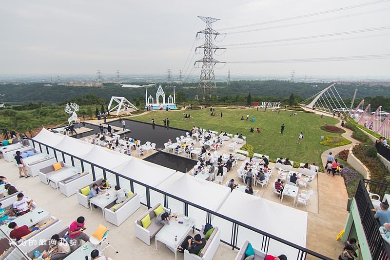 新竹湖口景點》夏季三角景觀咖啡廳 2017湖口夜景新選擇 情人約會浪漫LOVE場景 - 滿分的旅遊札記