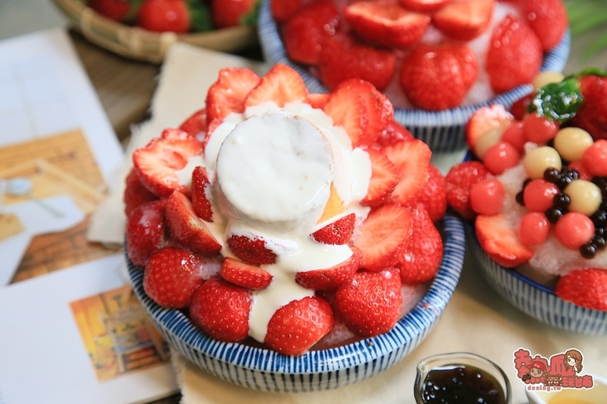 【台南草莓冰】台南草莓冰來了!三款好拍又甜蜜的草莓冰在這,讓你吃完滿嘴幸福味:南泉冰果室 - 熱血玩台南。跳躍新世界