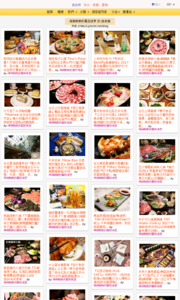 海綿飽飽的鳳梨城堡的美食牆