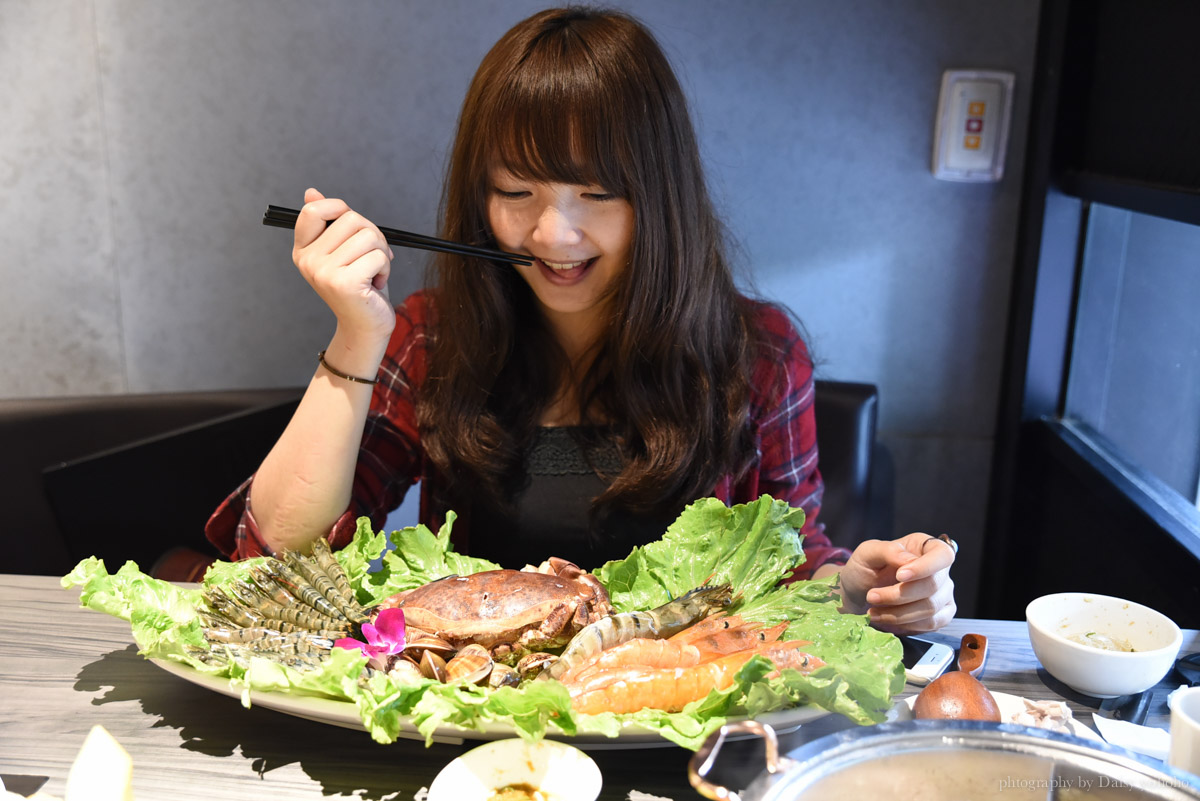 桃園海鮮火鍋 | 方圓涮涮屋．雙人無敵蝦爆鍋套餐 超誇張海鮮盤！！ | 黛西優齁齁 DaisyYohoho 世界自助旅行/旅行狂/背包客/美食生活