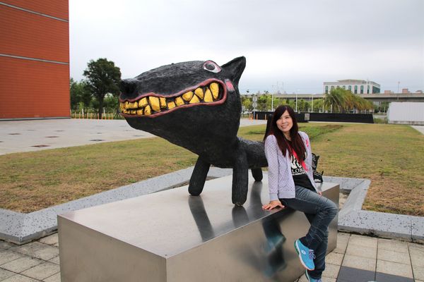 可愛逗趣南科管理局台灣犬:【台南景點】可愛逗趣南科管理局台灣犬~小黑都很有魅力,有點心機的表情可愛又逗趣,那耍寶耍酷的模樣,很讓人生疼,淘氣卻又帥勁十足,讓人又愛又恨的