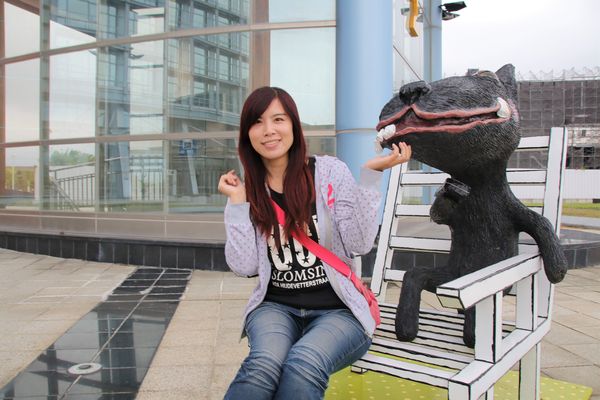 可愛逗趣南科管理局台灣犬:【台南景點】可愛逗趣南科管理局台灣犬~小黑都很有魅力,有點心機的表情可愛又逗趣,那耍寶耍酷的模樣,很讓人生疼,淘氣卻又帥勁十足,讓人又愛又恨的