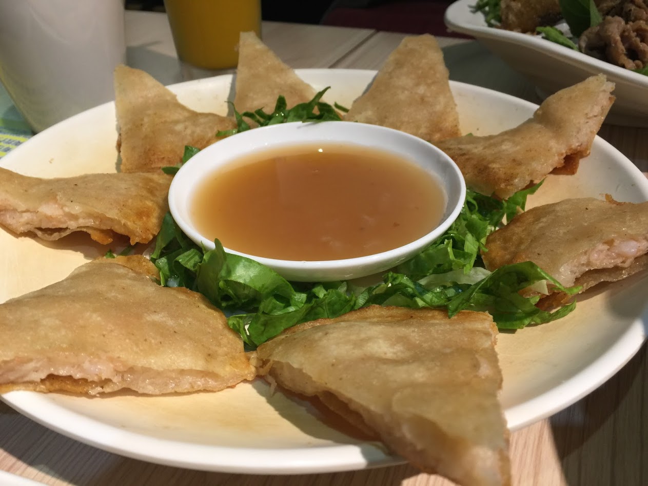 內湖捷運港墘站越式料理推薦｜月亮蝦餅