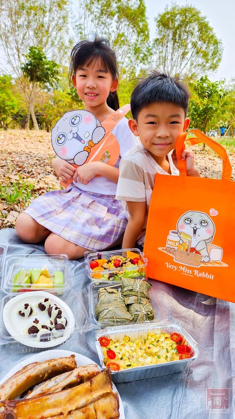【臺南景點】2023年最Q聯名來了，跟著好想兔一起親子DIY手作野餐趣，加碼贈送好想兔週邊商品~奇美食品幸福工廠 - 南人幫