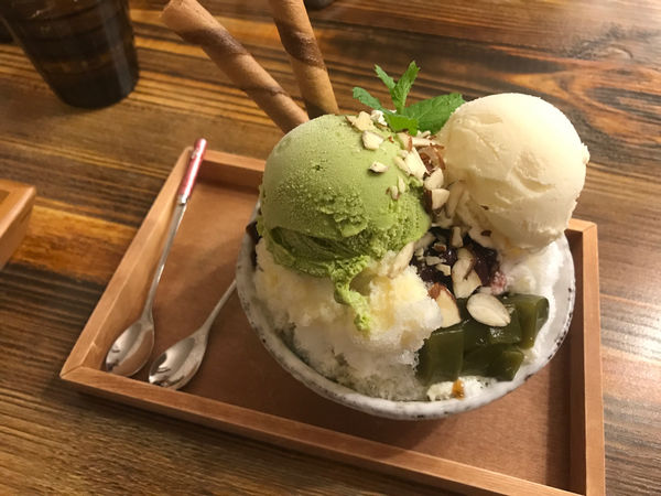 【桃園．桃園】轉角遇到抹茶冰品～必吃超濃厚抹茶，綿密芋頭泥～夏氣消消暑，打卡來吃甜點、冰品摟！