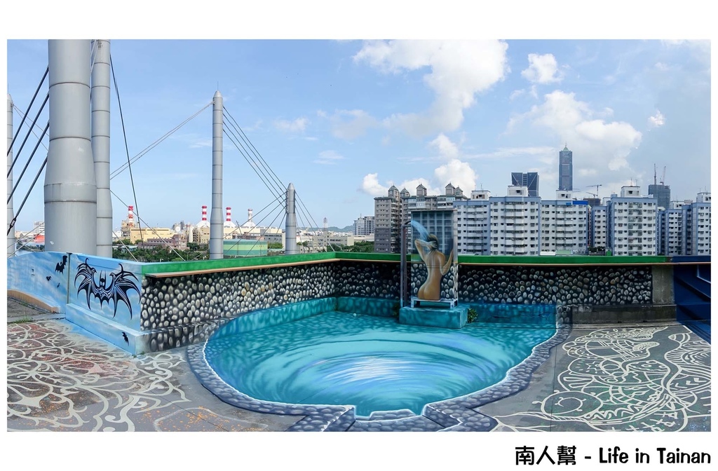 時空之城-全台最大天台3D地景壁景藝術