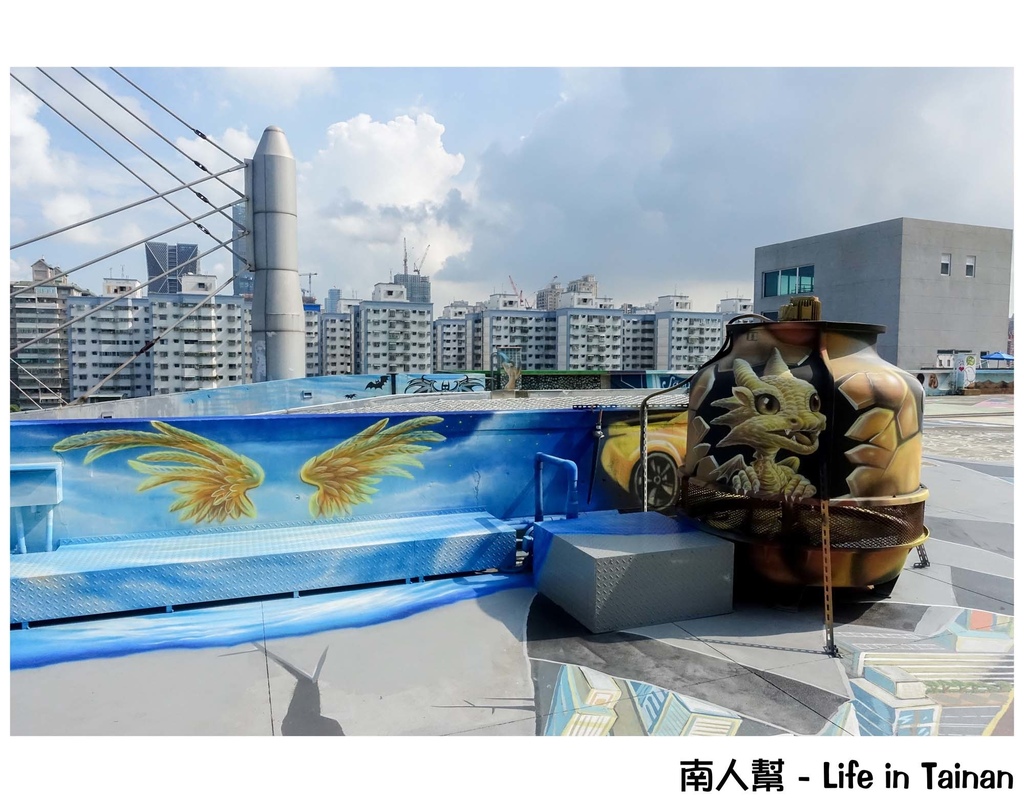 時空之城-全台最大天台3D地景壁景藝術