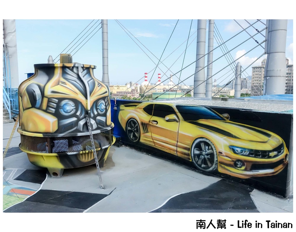 時空之城-全台最大天台3D地景壁景藝術