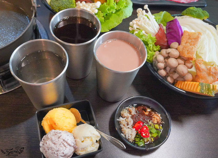 嘉義火鍋推薦，義秷饌萌系鍋物》嘉義義大利麵.鍋物，自助飲料冰品任你暢飲暢食！ @緹雅瑪 美食旅遊趣