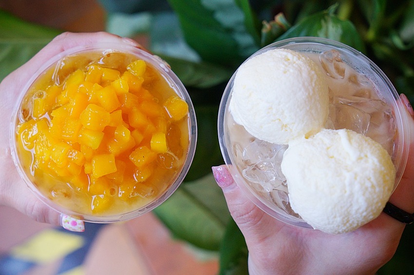 夏日限定!!愛文芒果、小美冰淇淋通通放進飲料裡,三款飲品錯過等明年~