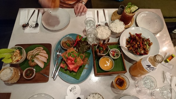 WOO Taiwan：高雄~WOO Taiwan 泰式料理~泰國清邁道地美食~華麗森林系餐廳~聚餐約會的好地點~