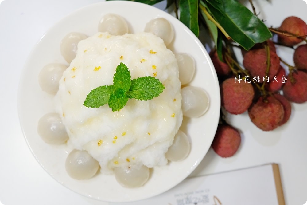 夏天不止芒果冰，今年最夯“奶雞冰”-台灣第一荔枝雪花冰就在草悟道愛吃摩爾