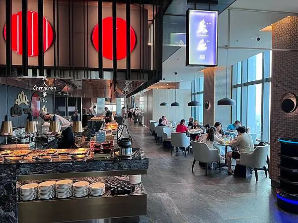 台北市高空景觀吃到飽buffet【INPARADISE 饗饗