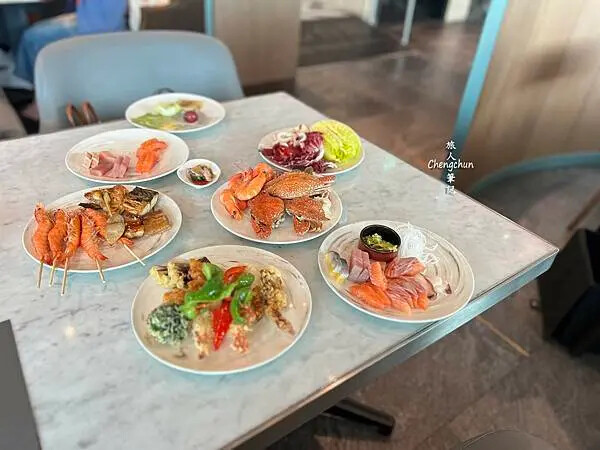 台北市高空景觀吃到飽buffet【INPARADISE 饗饗