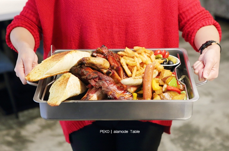 東區美食.alamode Table.大份量美食.東區聚餐餐廳.大盤子分享餐.就是愛吃肉分享餐.大盤子餐廳.國父紀念館美食.alamode Table菜單.