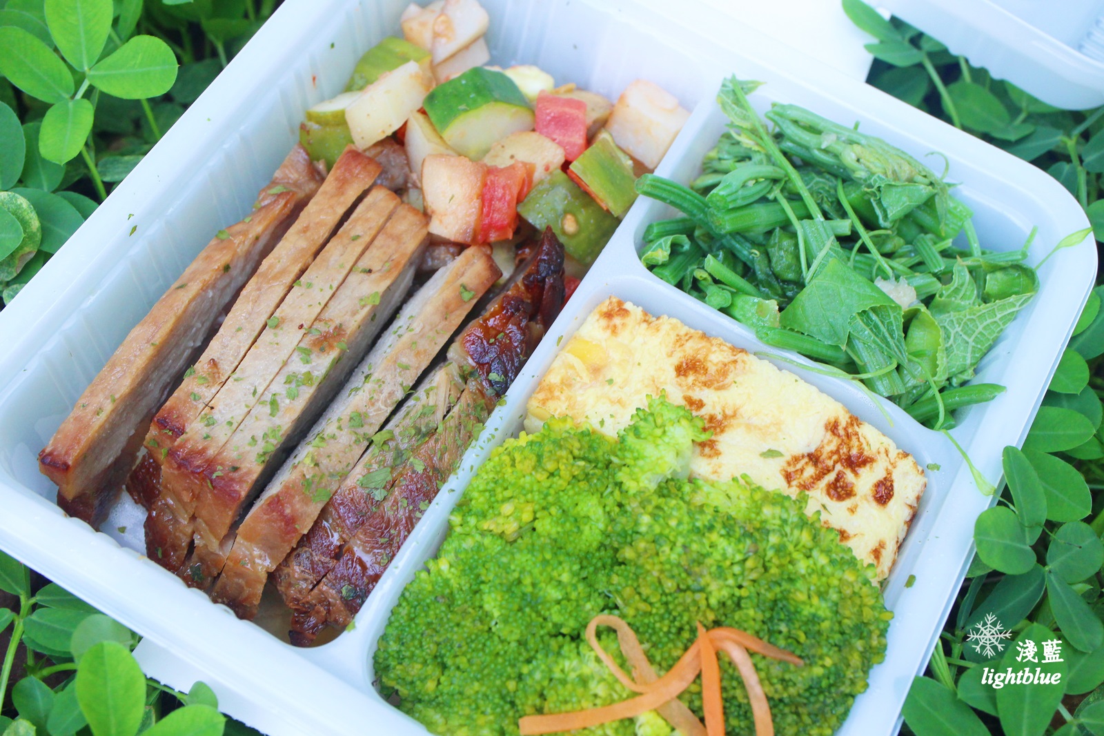 午餐外送/自取餐盒：蜂鳥食堂～多蔬菜，減油不清淡的美味健康飯盒，app訂購結帳好方便