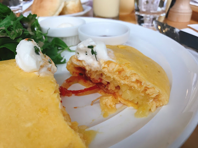 [食記] 新竹 Sarabeths紐約早餐女王。雙人分享餐，多款選擇、更划算!(巨城SOGO店)