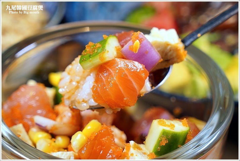 【台北內湖美食】九尾韓國豆腐煲連鎖專賣店.韓式料理店也有賣日本料理!當季食材創意料理,好看又好吃!