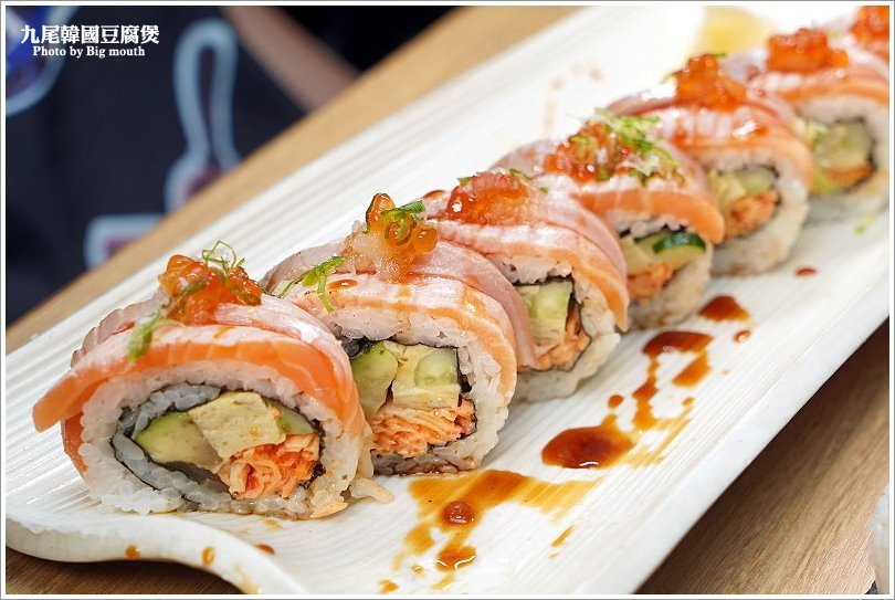 【台北內湖美食】九尾韓國豆腐煲連鎖專賣店.韓式料理店也有賣日本料理!當季食材創意料理,好看又好吃!