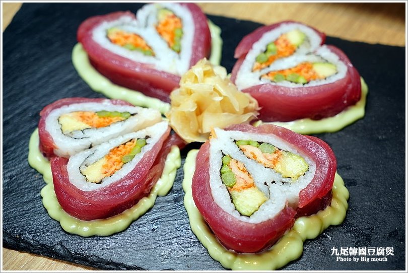 【台北內湖美食】九尾韓國豆腐煲連鎖專賣店.韓式料理店也有賣日本料理!當季食材創意料理,好看又好吃!