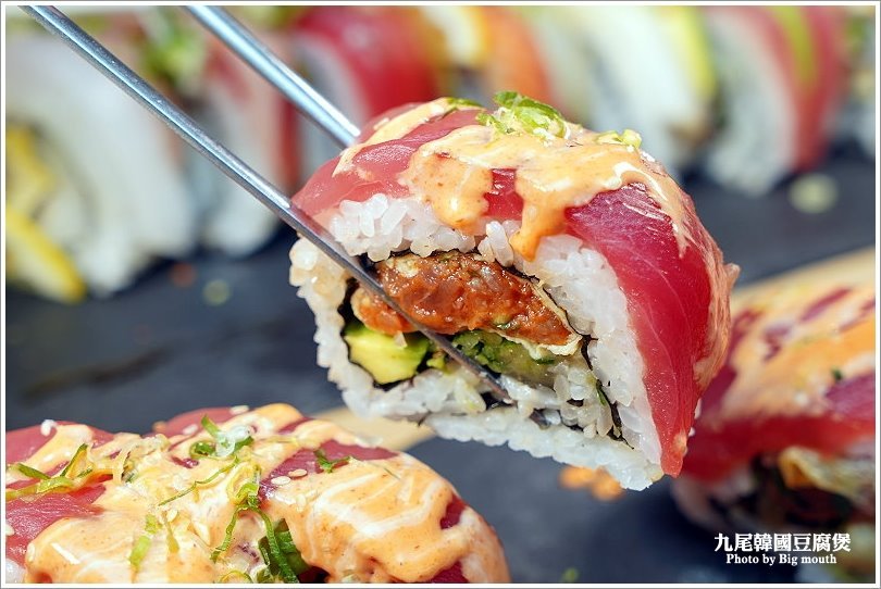 【台北內湖美食】九尾韓國豆腐煲連鎖專賣店.韓式料理店也有賣日本料理!當季食材創意料理,好看又好吃!