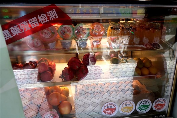 大苑子：大苑子 奇異恰恰 南投新鮮火龍果+奇異果漸層果汁 純天然水果飲料 珍珠奶茶/葡萄柚舒活~