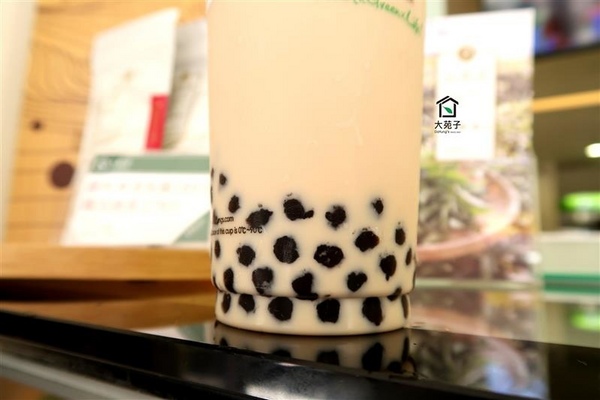 大苑子：大苑子 奇異恰恰 南投新鮮火龍果+奇異果漸層果汁 純天然水果飲料 珍珠奶茶/葡萄柚舒活~