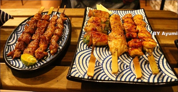 修羅串道居酒屋：[食記]修羅串道居酒屋-下班之後想跟好友吃串燒小酌的好去處、三得利生啤酒好喝！！！