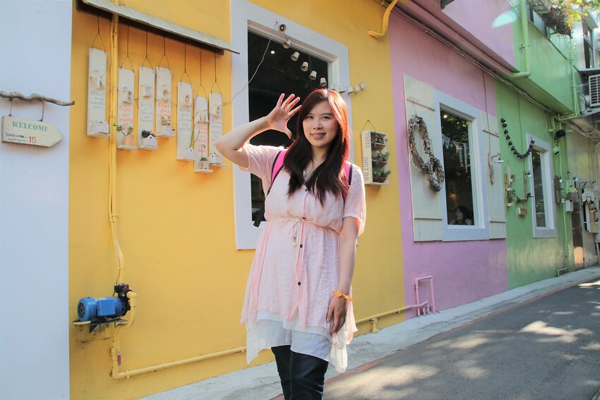 【桃園市中壢美食】有食候紅豆(中壢店)~繽紛夢幻的小歐洲色系│療癒的粉紅豬滾筒洗衣機│IG網紅美拍療癒打卡站 - 旅遊夜市趴趴走