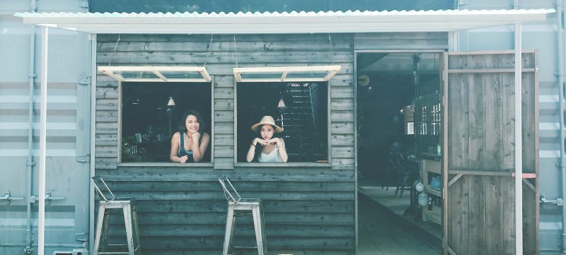 北海岸三芝 - 超美的秘境咖啡廳！papa在三芝 - Momoco。毛毛摳