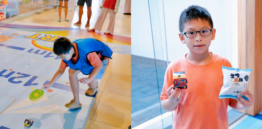 新北親子住宿推薦｜福容大飯店淡水漁人碼頭POPA露營主題房，