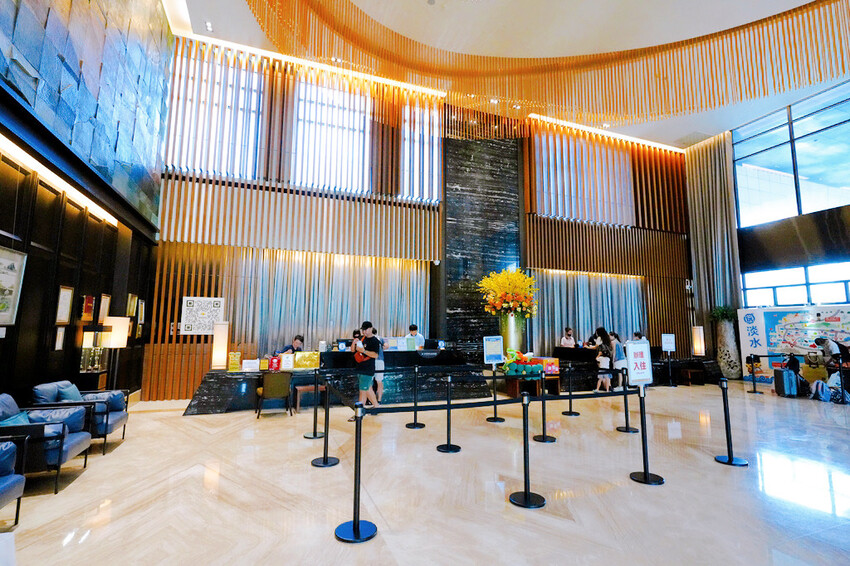 新北親子住宿推薦｜福容大飯店淡水漁人碼頭POPA露營主題房，