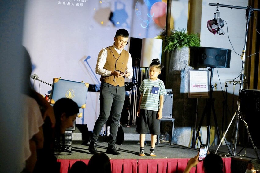 新北親子住宿推薦｜福容大飯店淡水漁人碼頭POPA露營主題房，