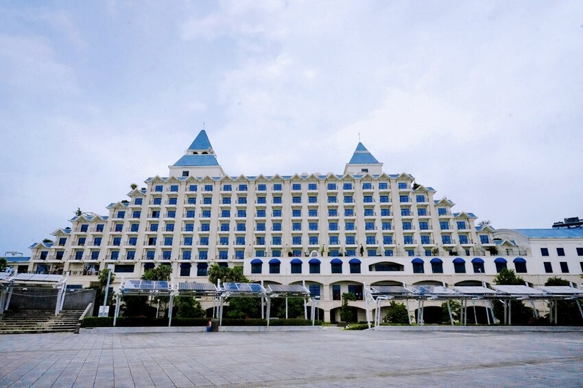 新北親子住宿推薦｜福容大飯店淡水漁人碼頭POPA露營主題房，