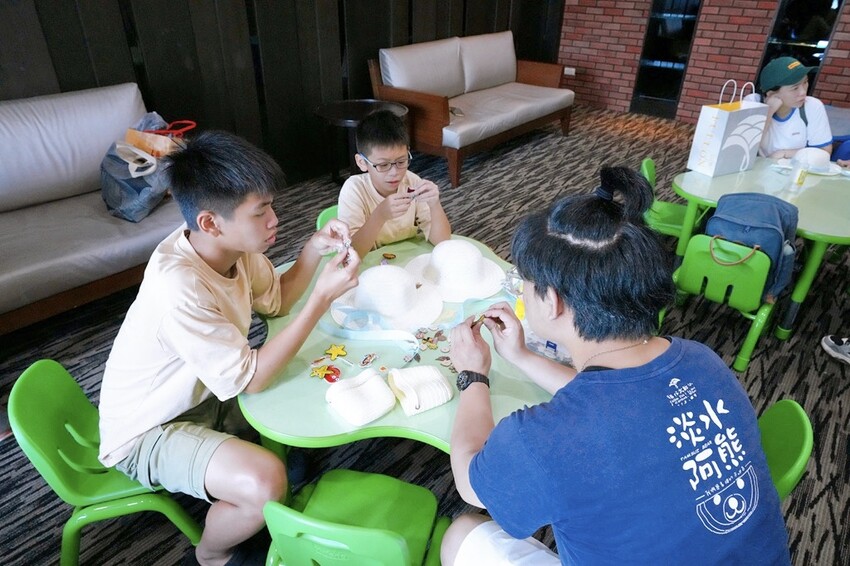 新北親子住宿推薦｜福容大飯店淡水漁人碼頭POPA露營主題房，