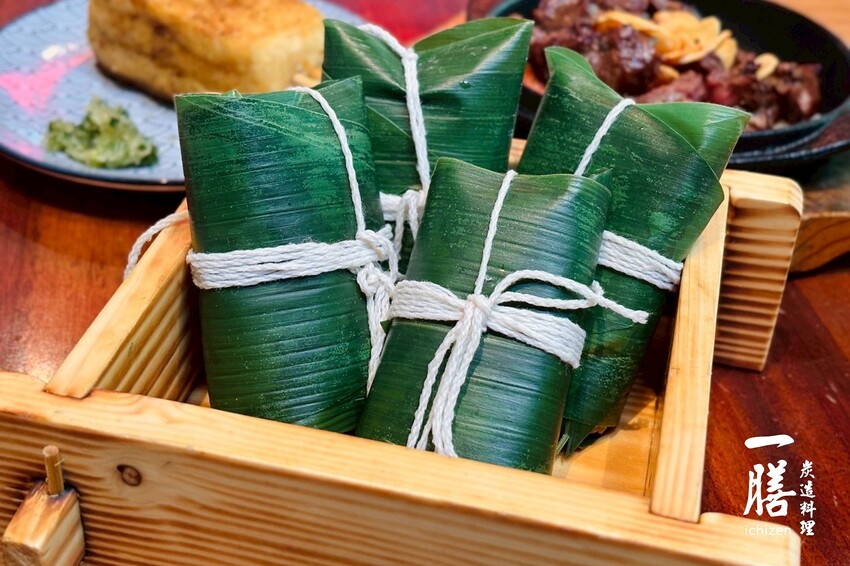 台中市西屯區炭火炙烤白腹鰻入粽！端午獨特美味「一膳私廚鰻魚肉粽」