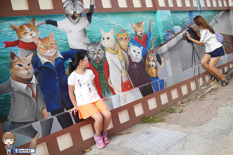 嘉義布袋|喵星人愛情故事彩繪 嘉義布袋|喵星人愛情故事彩繪